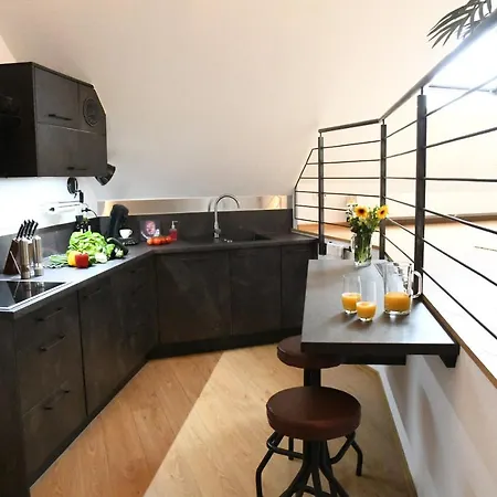Апартаменты Loft-Style-Living Schuett - Einfach Anders Моншау Экстерьер фото